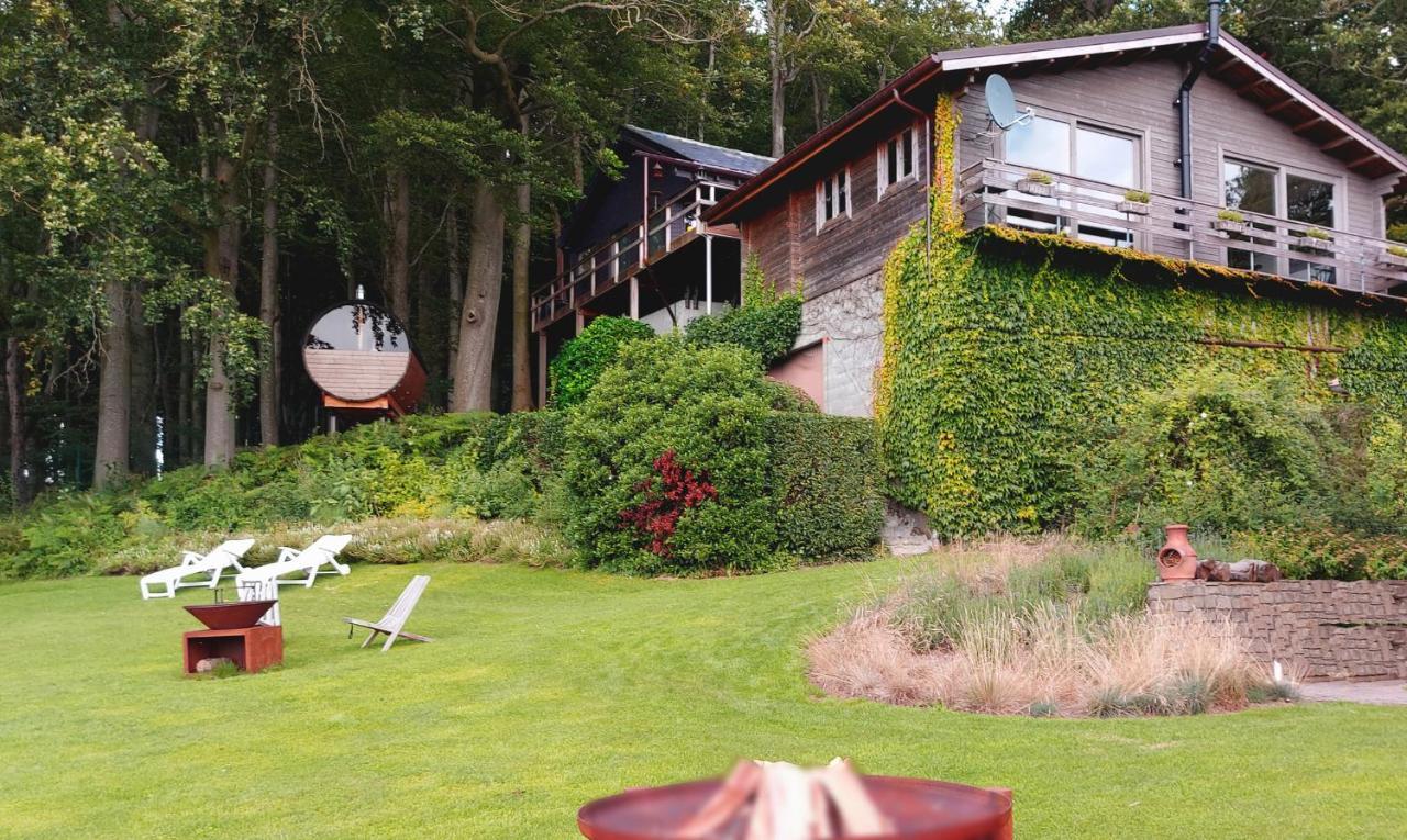 Chalet De La Sabliere Amougies Bagian luar foto